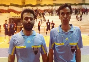 قضاوت داوران چهارمحالی در لیگ دسته یک هندبال کشور