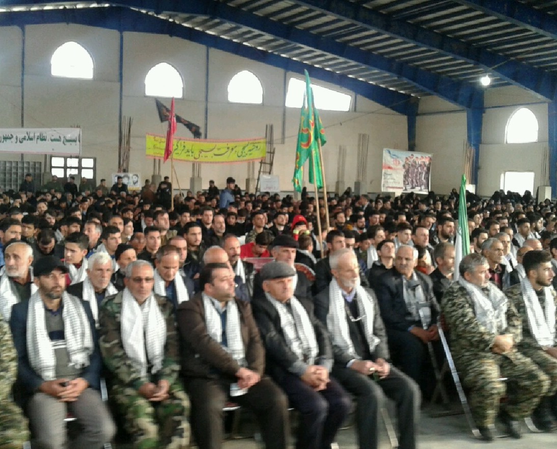 تجمع بزرگ بسیجیان گیلانی در سالروز تاسیس نهاد انقلابی و مردمی بسیج
