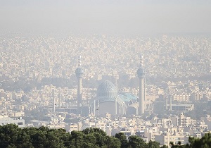 کاهش کیفیت هوادر مناطق مرکزی و صنعتی اصفهان