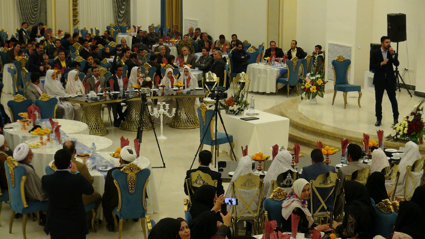برگزاری مراسم عروسی ۱۰ زوج جوان در تربت حیدریه