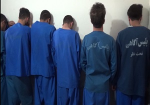 دستگیری ۹ سارق زورگیر در استان کردستان