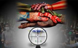 حمایت سلطنت طلبان از اغتشاشگران با عشق به ترامپ!