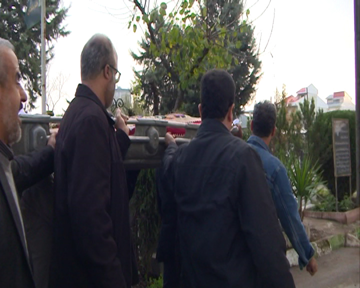 تشییع پیکر شاعر پرآوازه گیلانی