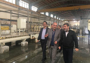 بازدید از یک واحد سنگبری صادرات محور در مهاباد