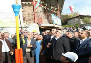 بهره مندی اهالی ۷ روستای شرق مازندران از نعمت گاز