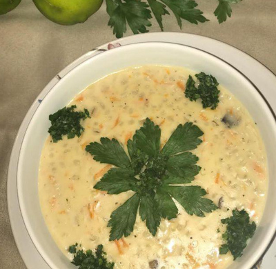 طرز تهیه سوپ شیر به سبک رستورانی&zwnj;ها