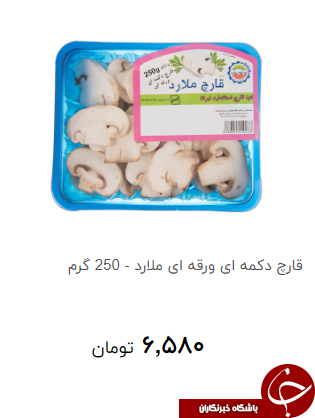 انواع قارچ بسته بندی را چند بخریم؟ + قیمت