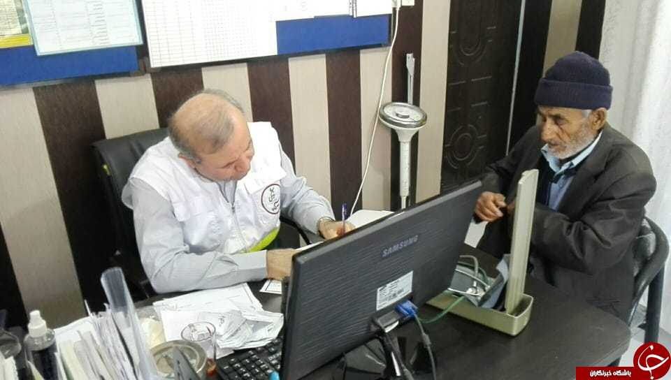 برپایی &rlm;درمانگاه صحرایی در روستا کره بند
