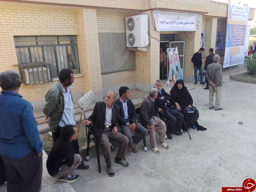 برپایی &rlm;درمانگاه صحرایی در روستا کره بند