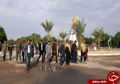 همایش پیاده روی خانوادگی در بستان+تصاویر