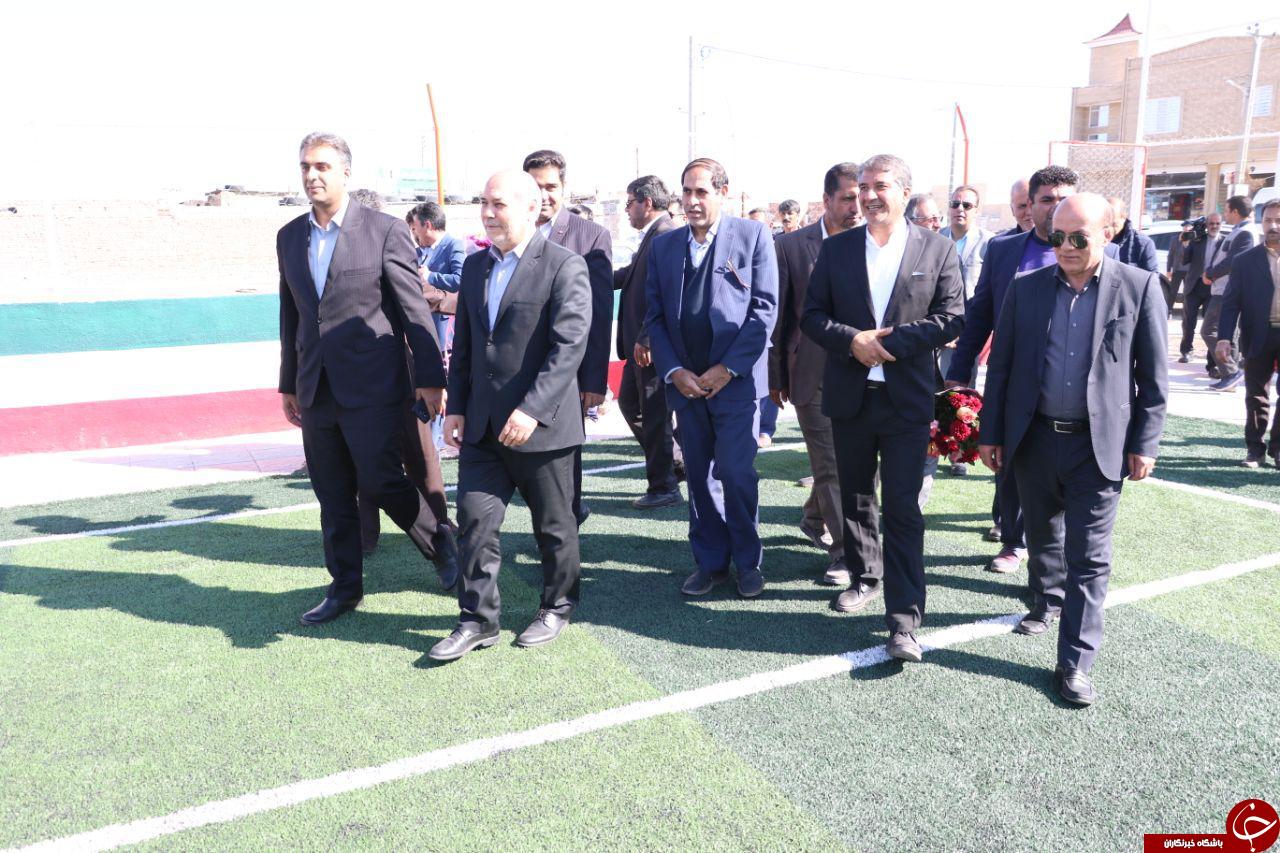 ۷ طرح ورزشی در رفسنجان افتتاح شد + تصاویر