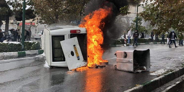 قصه جان&zwnj;فشانی پلنگی&zwnj;پوشان ناجا در اغتشاشات بنزینی