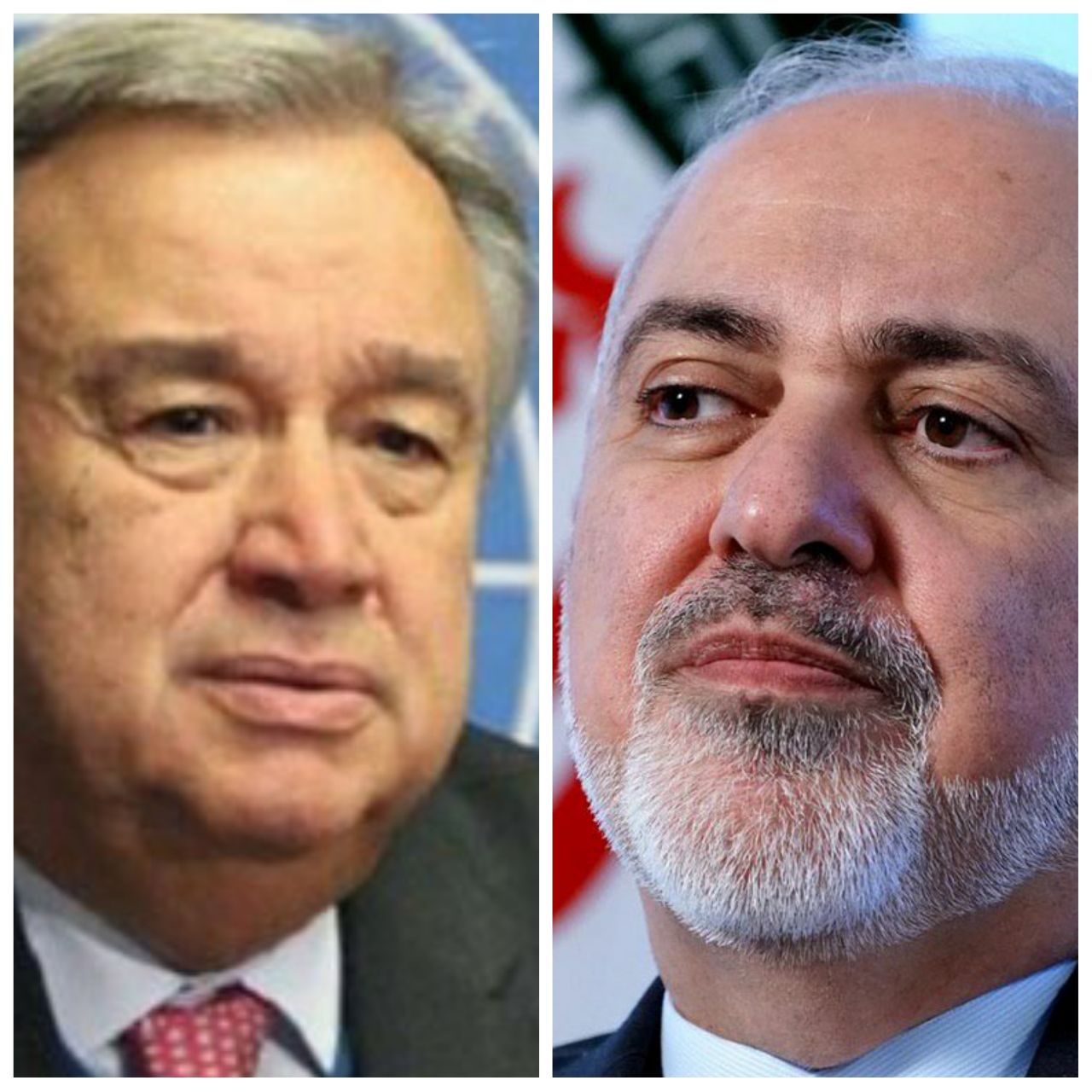تاکید گوترش بر رفع تحریم های آمریکا علیه ملت ایران برای مقابله با کرونا در تماس با ظریف