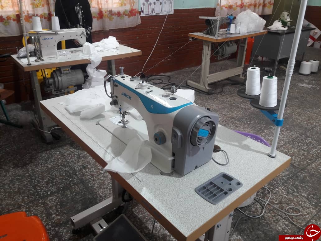 مسجدسلیمانی&zwnj;ها برای تولید ماسک آستین بالا زدند