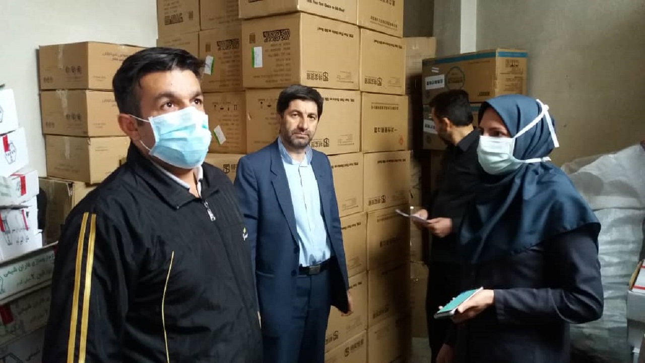 دومین محموله ماسک وارداتی در قزوین تحویل داده شد