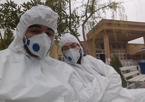عروسی زوج پزشک قمی در بیمارستان گذشت