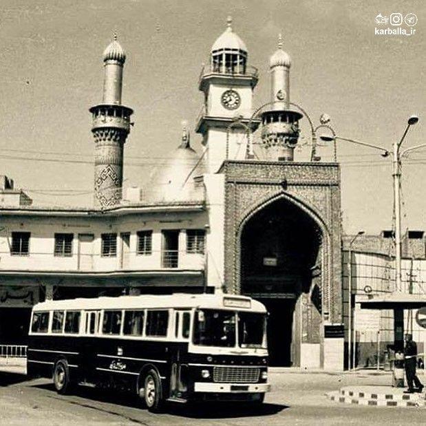عکس قدیمی از ورودی باب&zwnj;القبله حرم حضرت عباس (ع)&zwnj;