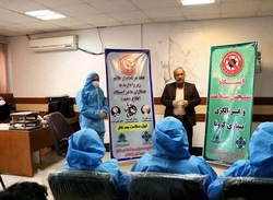 راه اندازی اسستگاه غربالگری کرونا در زاهدان