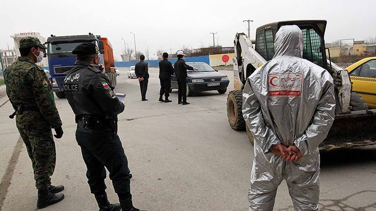 خدمات بی وقفه پلیس در روز‌های بحران کرونا