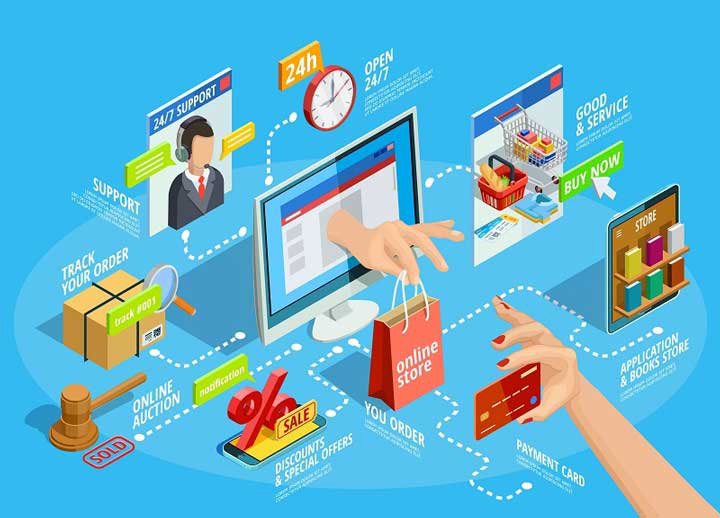 فعالیت ۱۴۶ فروشگاه اینترنتی در استان همدان