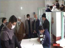 تولید و توزیع ماسک رایگان توسط جوانان خیر اهری