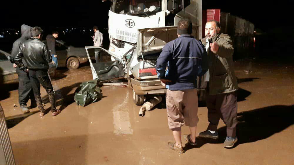 یک فوتی و ۲ مصدوم در پی حادثه رانندگی در گلستان