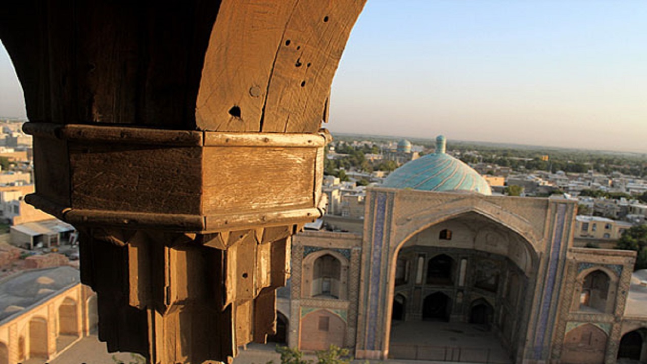 بازدید مجازى از مسجد جامع عتیق قزوین