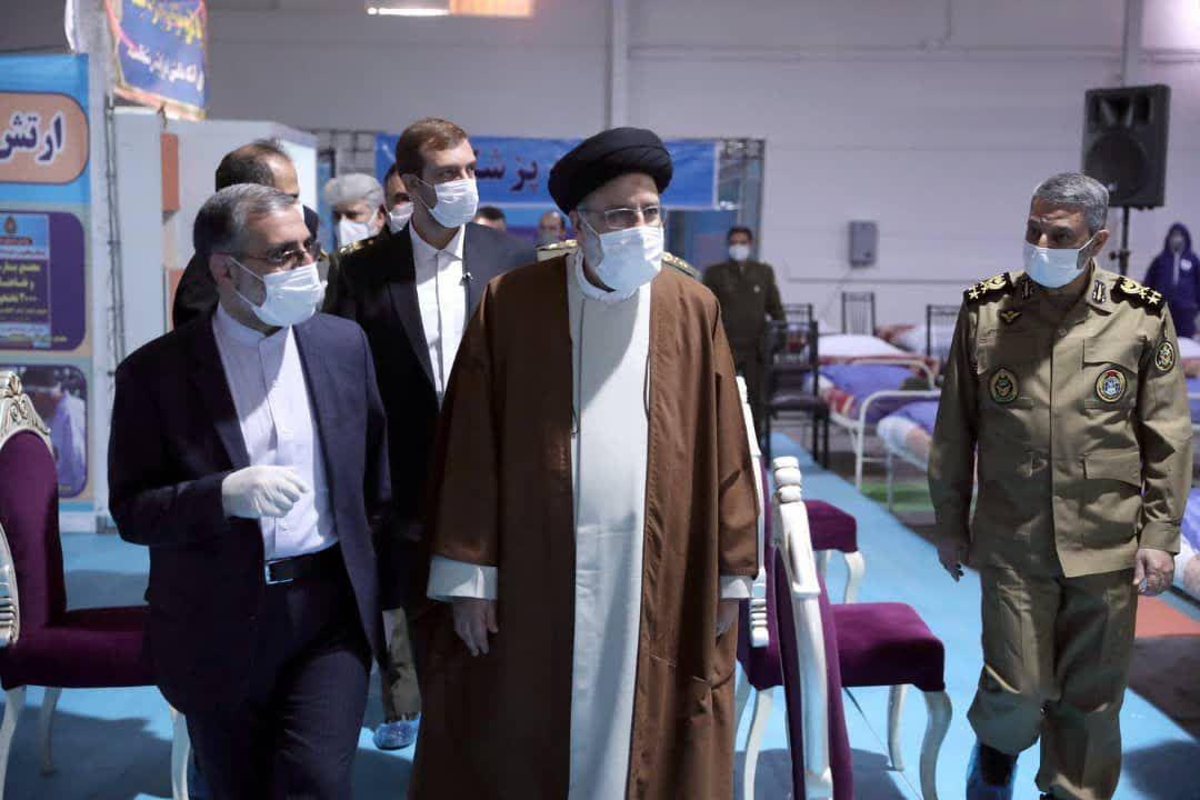 بازدید رئیس قوه قضائیه از مجتمع بیمارستانی و نقاهتگاه ۲ هزار تختخوابی ارتش