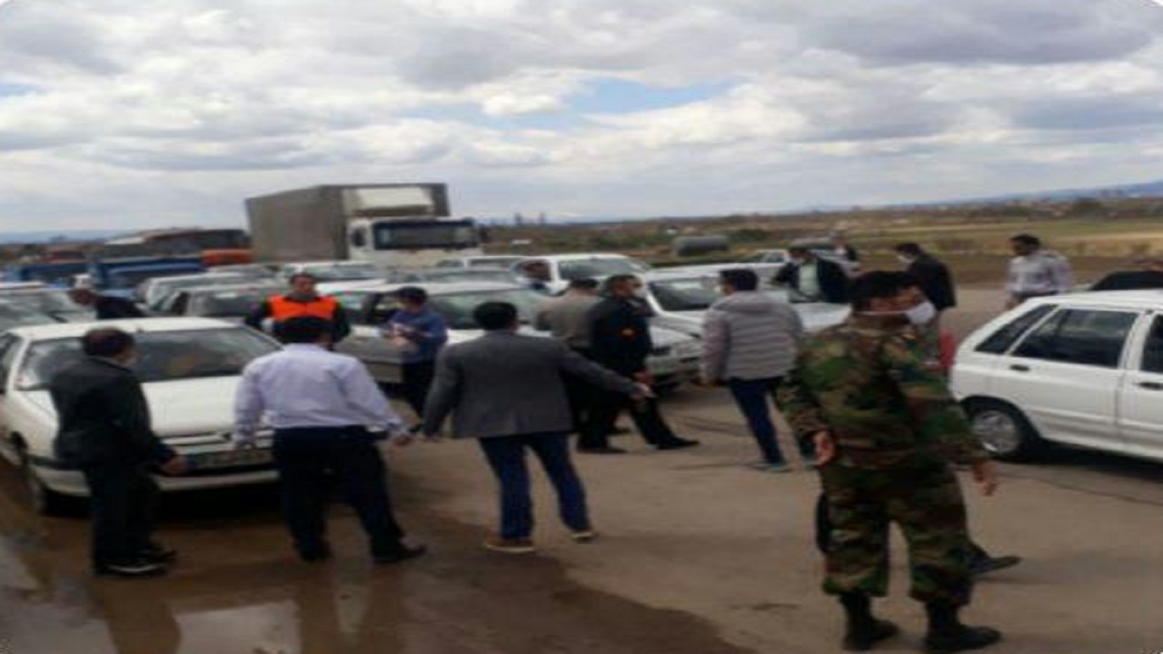 مسدود شدن مسیر‌های اصلی و روستایی بخش مرکزی قزوین