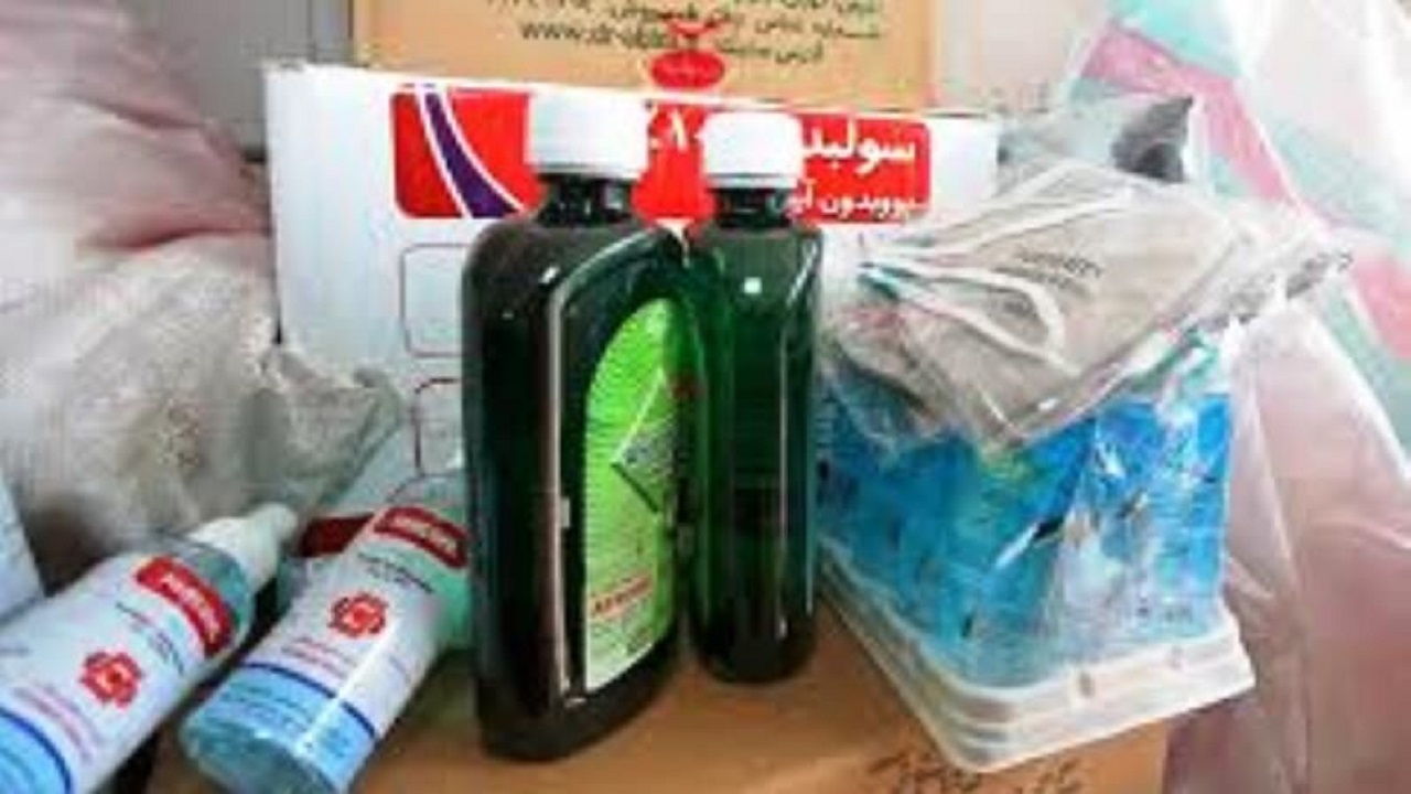 توزیع اقلام بهداشتی به همت قرارگاه مردمی مبارزه با کرونا در سمنان