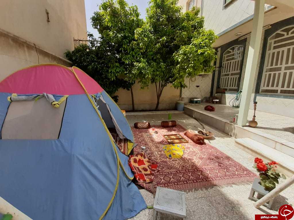 ابتکار جالب برخی شهروندان استان فارس در روز ۱۳ به در + تصاویر