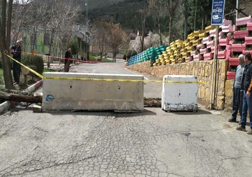 مسدود بودن ورودی تمامی پارک&zwnj;ها وبوستان&zwnj;های سنندج به روایت تصویر