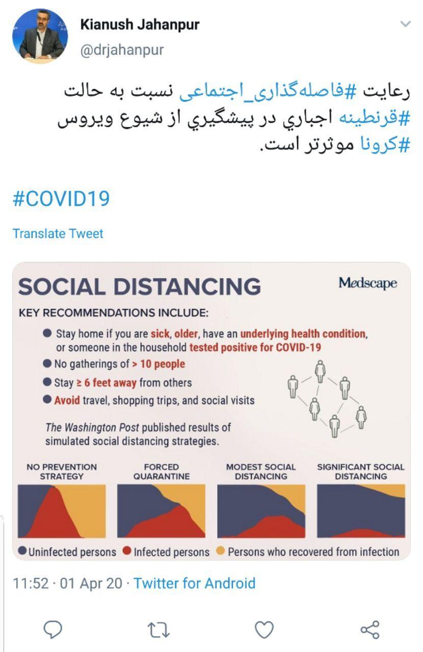 فاصله گذاری اجتماعی 