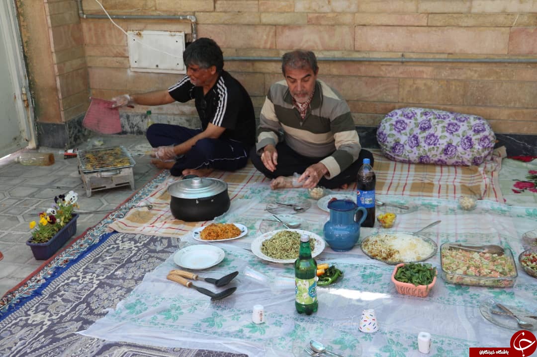 ابتکار جالب برخی شهروندان استان فارس در روز ۱۳ به در + تصاویر