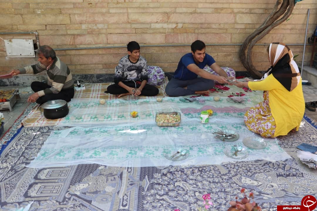 ابتکار جالب برخی شهروندان استان فارس در روز ۱۳ به در + تصاویر