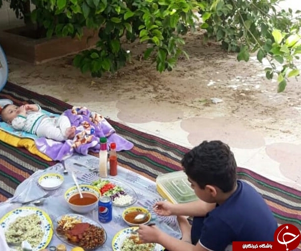 ابتکار جالب برخی شهروندان استان فارس در روز ۱۳ به در + تصاویر