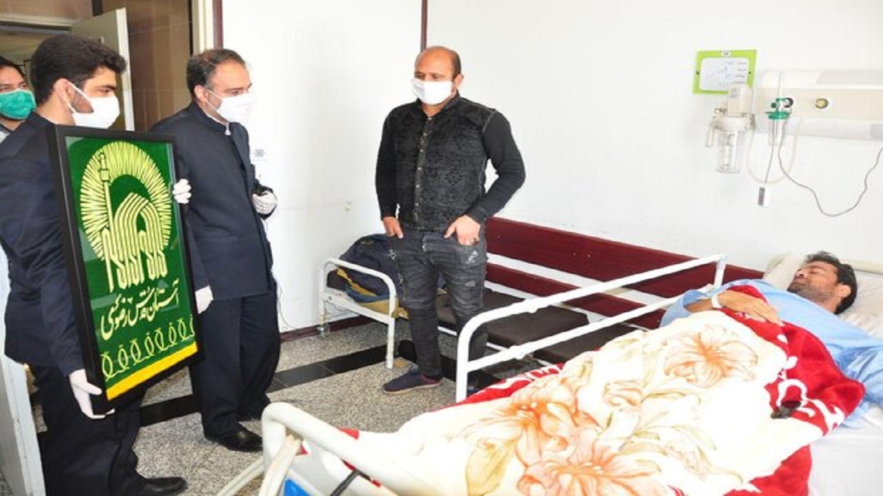 بیمارستان معتمدی گرمسار آخرین ایستگاه نسیم مهر رضوی شد