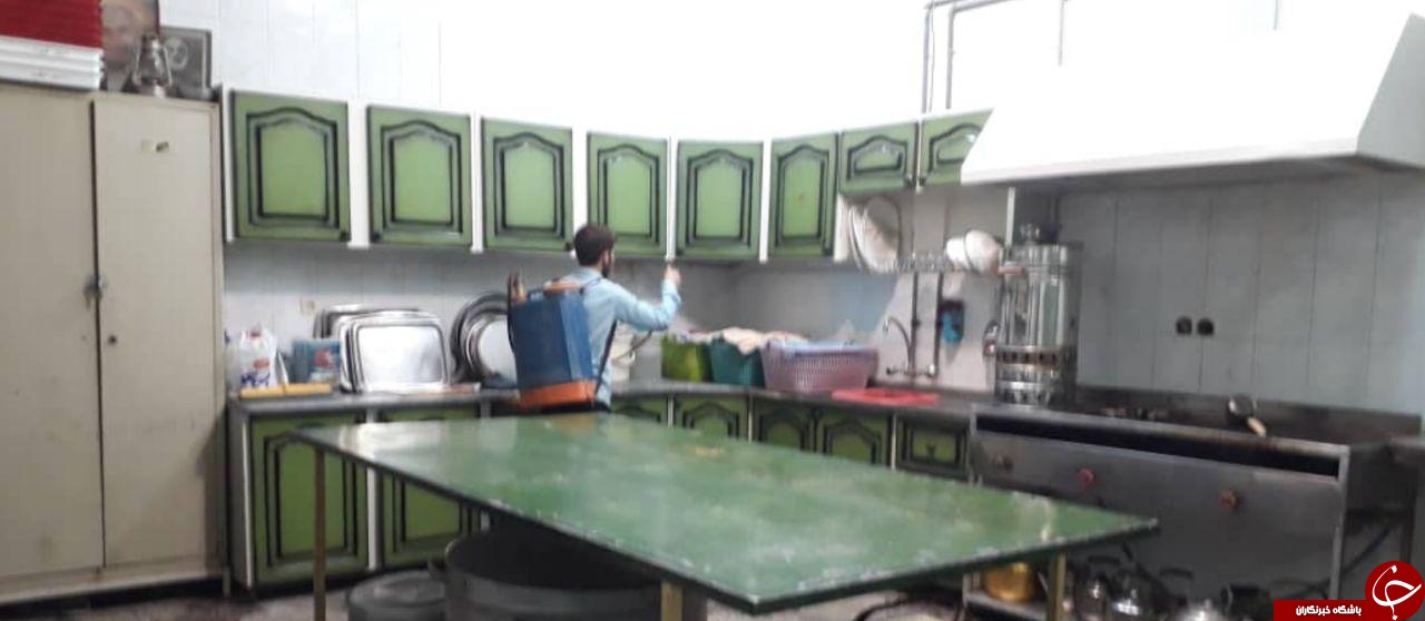 دانشجویان برای مبارزه به ویروس کرونا آستین همت بالا زدند