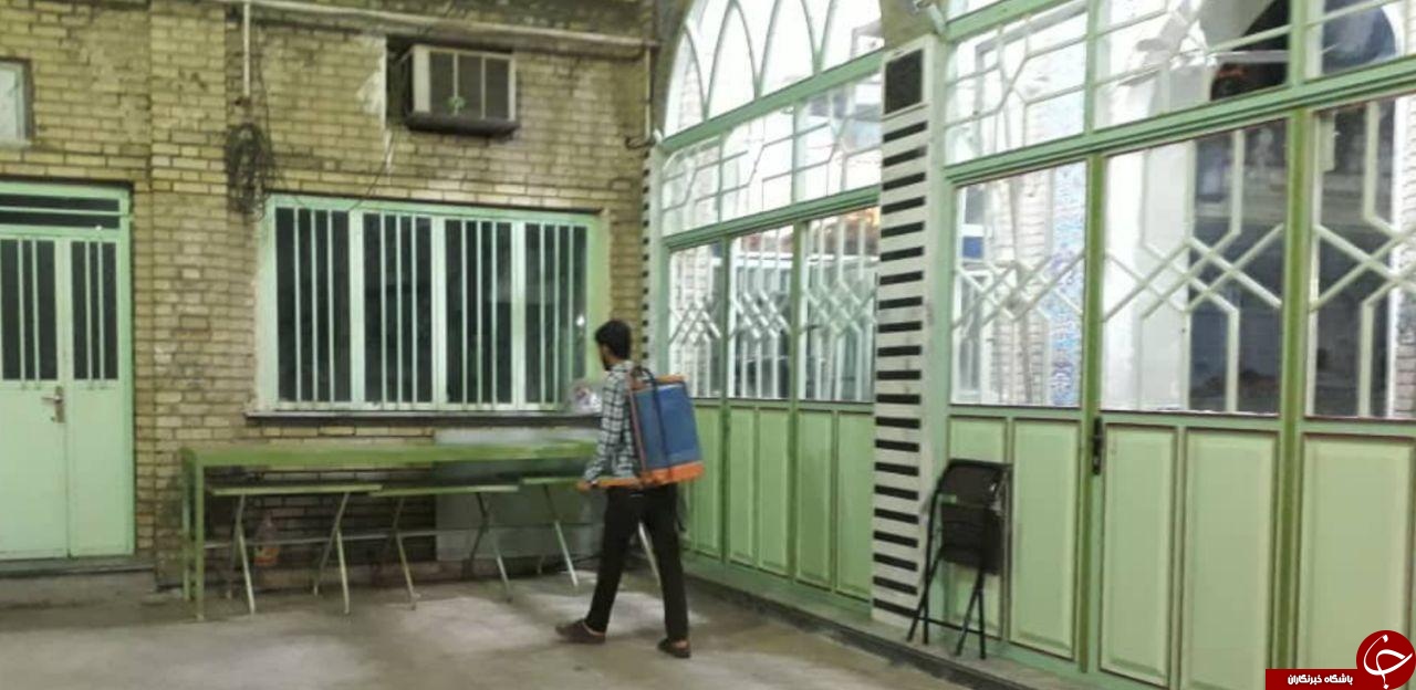 دانشجویان برای مبارزه به ویروس کرونا آستین همت بالا زدند
