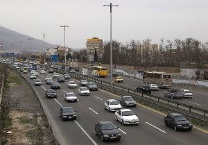 کاهش تردد خودرو‌ها در جاده‌های خراسان شمالی