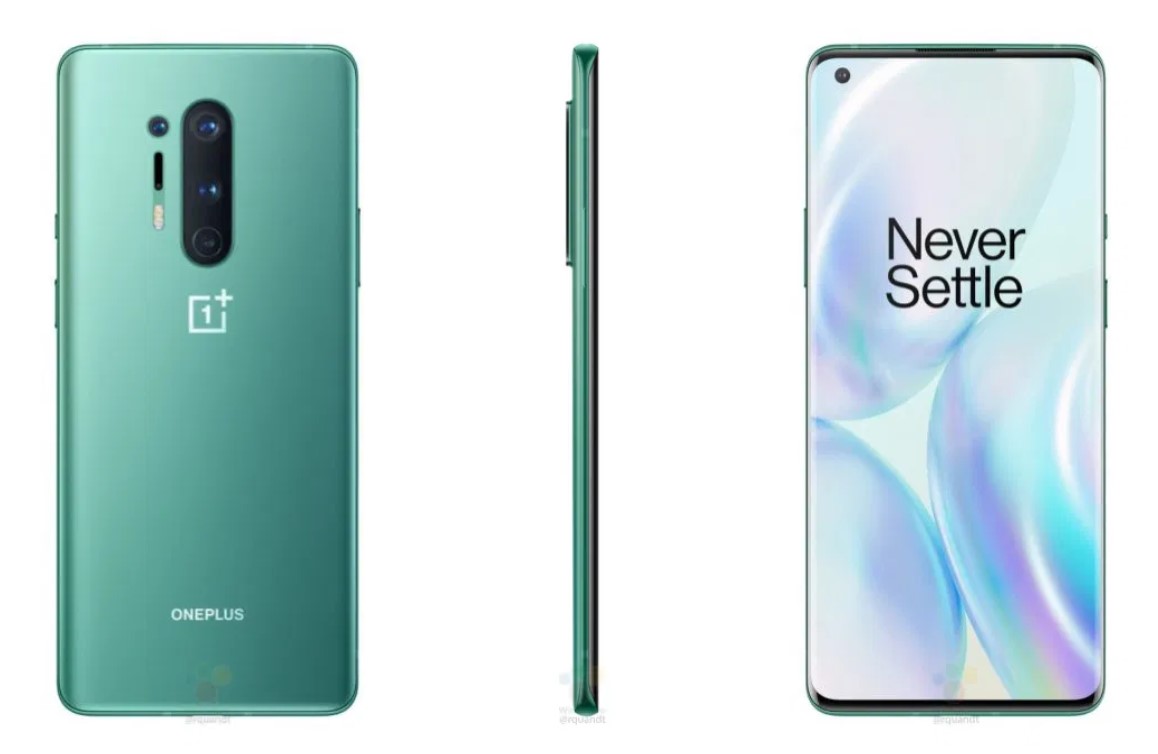 جدیدترین رندر OnePlus 8 Pro با رنگ جدید فاش شد جدیدترین رندر OnePlus 8 Pro با رنگ جدید فاش شد