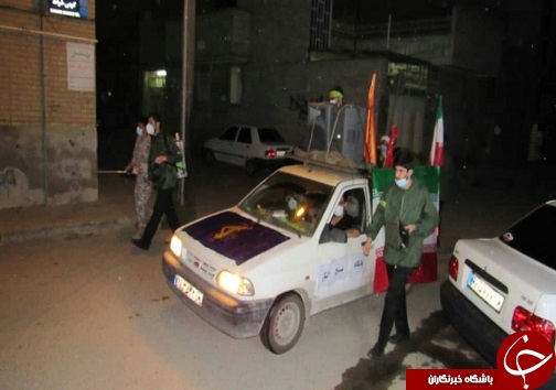 گندزدایی منازل و معابر با کمک گروه جهادی شهید عباس کردونی