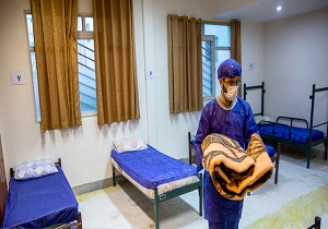 راه اندازی نقاهتگاه بیماران کرونایی در صحنه