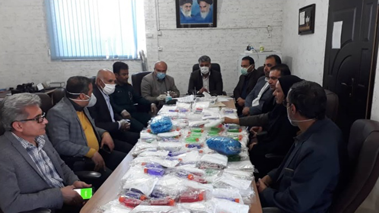 تهیه هزار بسته بهداشتی در بیضا
