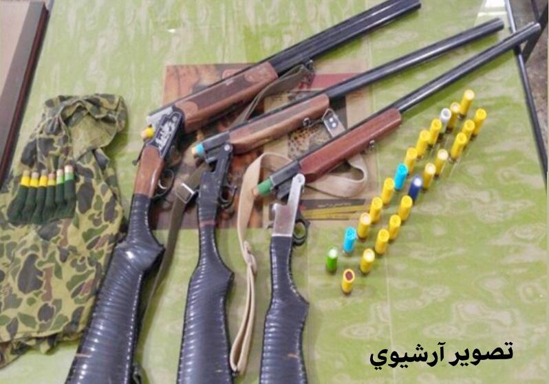 توقف برداشت غیر مجاز شن و ماسه / کشف و ضبط سلاح شکاری در سیاهکل