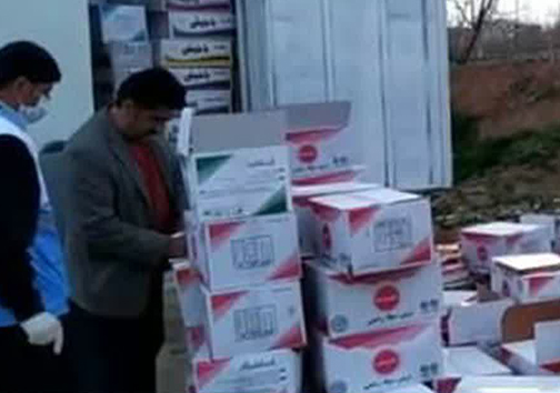 ۷۵ کارتن مواد خوراکی غیر مجاز در مهاباد کشف شد
