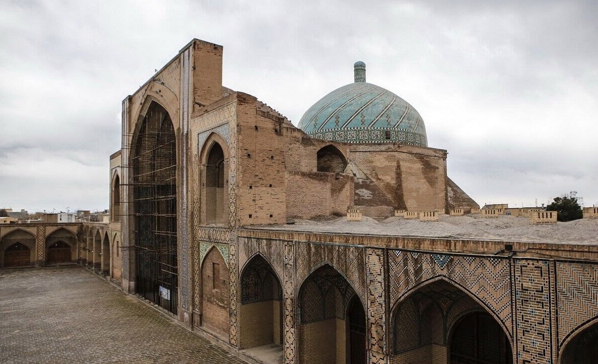 همکاری اساتید خارجی در مرمت مسجد جامع عتیق قزوین