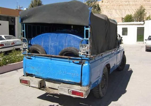 کشف ۱ هزار و ۸۰۰ لیتر سوخت قاچاق در مهاباد