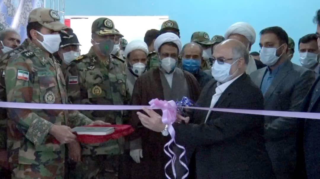 برپایی نقاهتگاه ۱۲۰ تختخوابی در مرکز آموزش ۰۵ ارتش