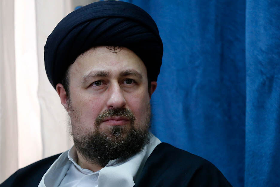 سیدحسن خمینی در تماس تلفنی جویای حال رئیس مجلس شد